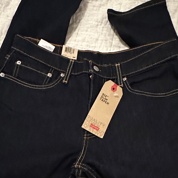 Levi's Men's Indigo Straight-Leg Jeans - Picture 5 of 6